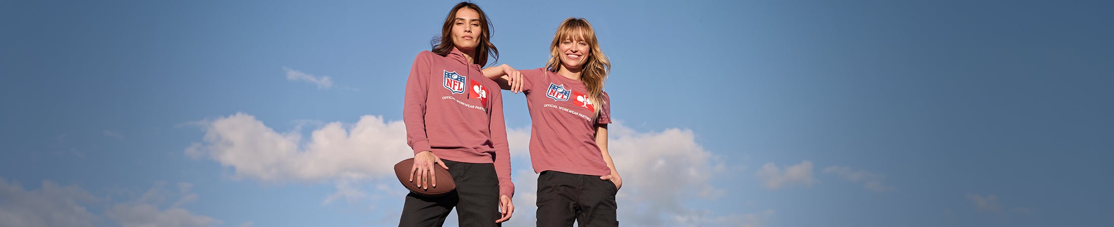 NFL X Strauss, Limited Edition, hauts pour femmes