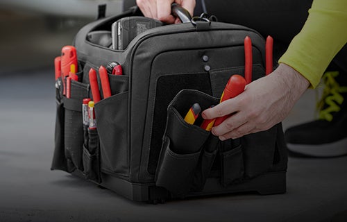 Werkzeugtasche offen e.s.tool concept